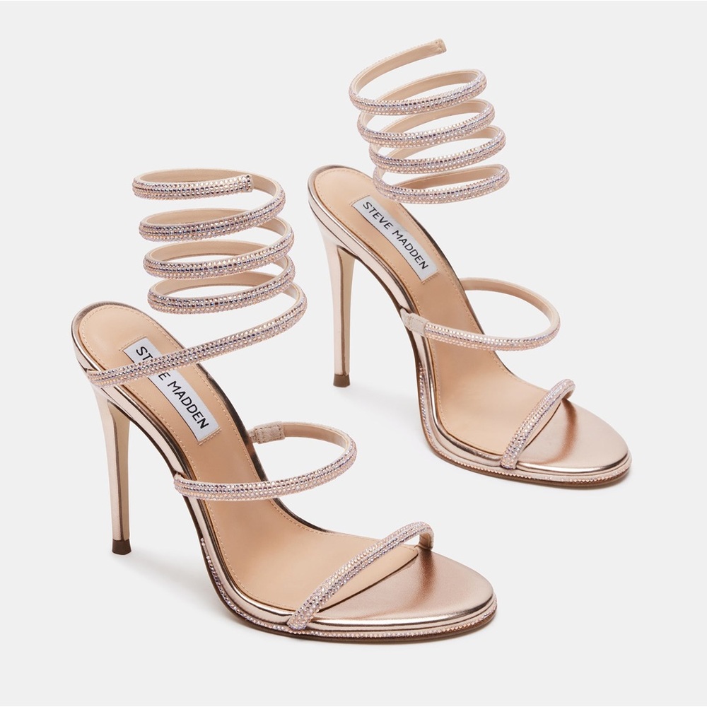 STEVE MADDEN EXOTICA BLUSH SANDAL !!